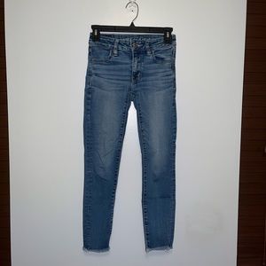 American Eagle crop jegging